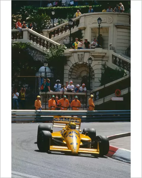 87 MON c. 1987 Monaco Grand Prix.. Monte Carlo, Monaco