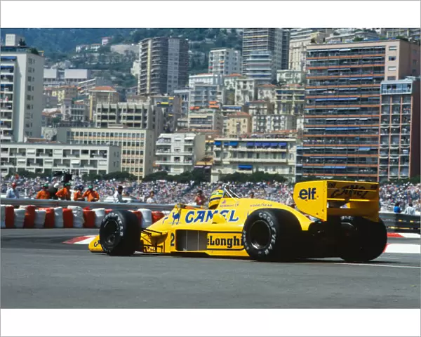 87 MON f. 1987 Monaco Grand Prix.. Monte Carlo, Monaco