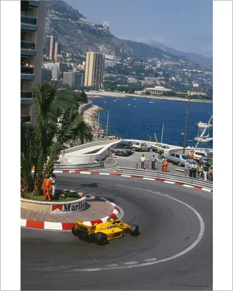 87 MON g. 1987 Monaco Grand Prix.. Monte Carlo, Monaco