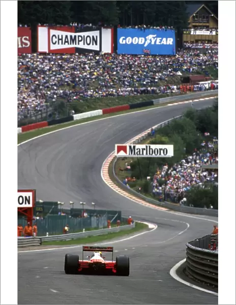 Formula One World Championship: Belgian Grand Prix, Spa Francorchamps, 28 August 1988