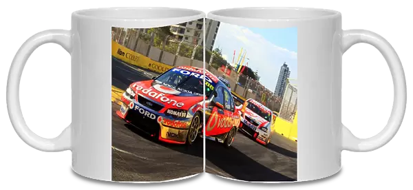 08av812. Jamie Whincup (AUS) Team Vodafone 888 Ford won the The Coffee