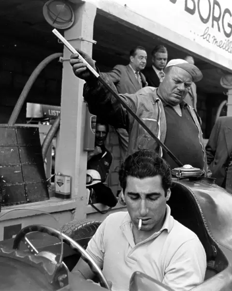 1956 French Grand Prix, Reims. Alfonso de Portago: 2003 Racing Past... Exhibition