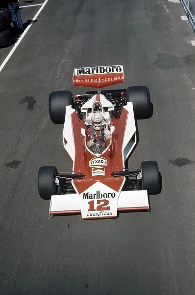 1976 Swedish Grand Prix - Jochen Mass: Jochen Mass, McLaren M23- Ford Cosworth, 11th position, action