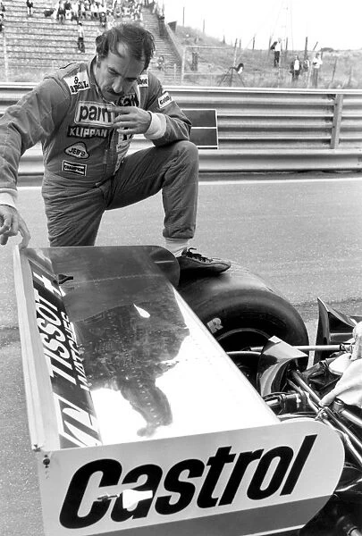 1977 Dutch Grand Prix: Clay Regazzoni, retired, portrait