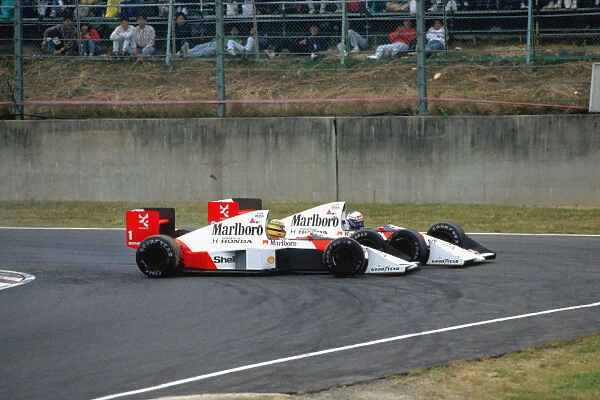 1989 Japanese Grand Prix. Suzuka, Japan. 20-22 October 1989. Ayrton Senna
