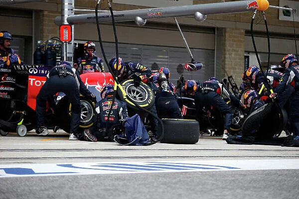 F1 Formula 1 Formula One Gp Usa Action Pit Stops