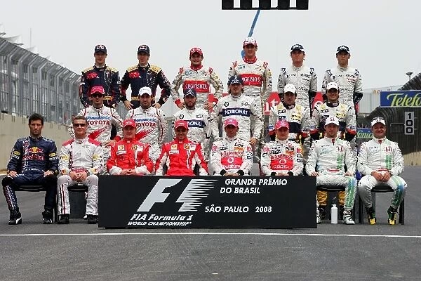 Formula One World Championship: The drivers end of season group photograph