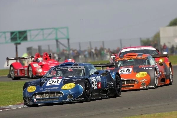 Le Mans Series: Andrea Belicchi  /  Andrea Chiesa  /  Jonny Kane Speedy Racing Team Spyker C8 Spyder GT2R  / 