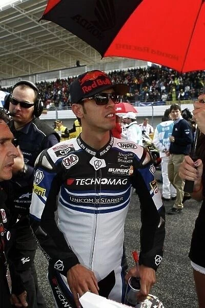 MotoGP. Kenan Sofluoglu (TUR), Technomag-CIP, finished the 125cc race in fifth place.