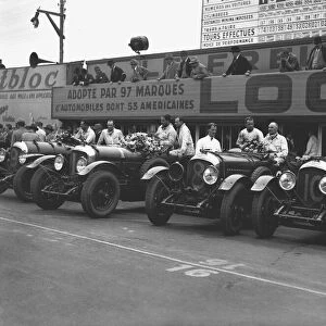 Motorsport Canvas Print Collection: Prewar