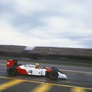 1988 Brazilian Grand Prix - Ayrton Senna: Jacarepagua, Rio de Janeiro, Brazil. 1-3 April 1988