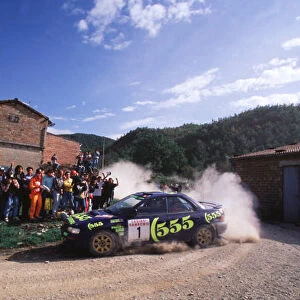 1996 World Rally Championship. San Remo Rally, Italy. Colin McRae / Derek Ringer