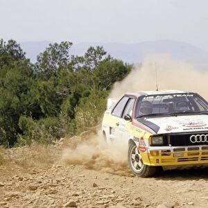 Acropolis Rally, Greece. 26-31 May 1984: Stig Blomqvist / Bjorn Cederberg, 1st position