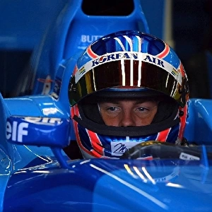 Formula One Testing: Jenson Button Benetton Renault B201