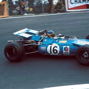 Mexican GP 1969: Johnny Servoz-Gavin, Matra MS84 4wd, but in 2wd drive for this race