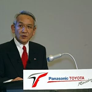 Toyota Racing TF104 Launch: Tsutomu Tomita, Toyota Team Principal