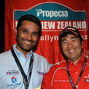 World Rally Championship: Production WRC title contenders, Nasser Al-Attiah and Fumio Nutahara