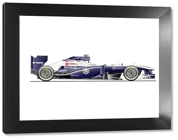 Williams FW35 side view, Australian GP: MOTORSPORT IMAGES: Williams FW35 side view, Australian GP