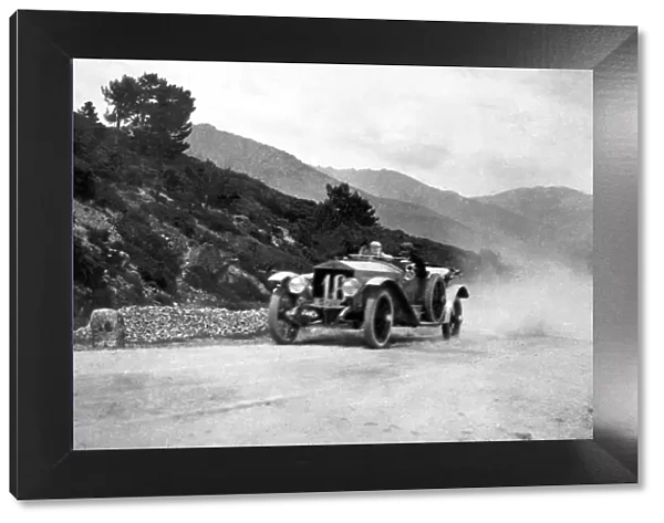 1913 Spanish Touring Car Grand Prix. Guadarrama, Spain. 1913. Carlos de Salamanca