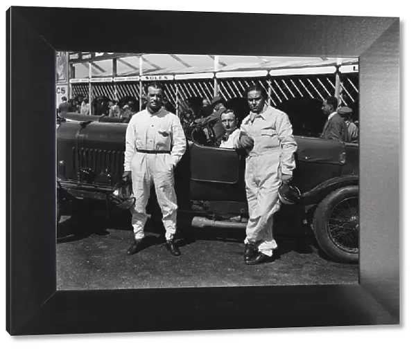 1928 Le Mans 24 hours - The Bentley Boys: Bentley boys left-to-right: Frank Clement, Henry Tim Birkin and Woolf Barnato, , portrait