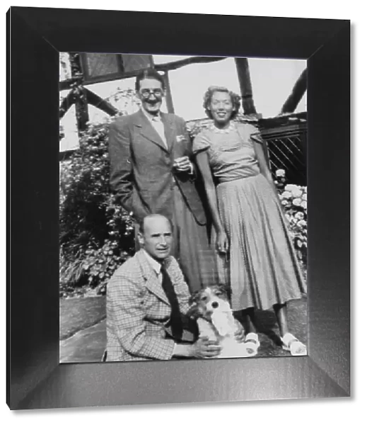 1930s portraits. Rex Hays (foreground), with Rodney Walkerley and his wife Freddie