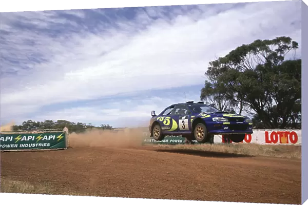 1998 World Rally Championship. Rally Australia Colin McRae  /  Nicky Grist (Subaru
