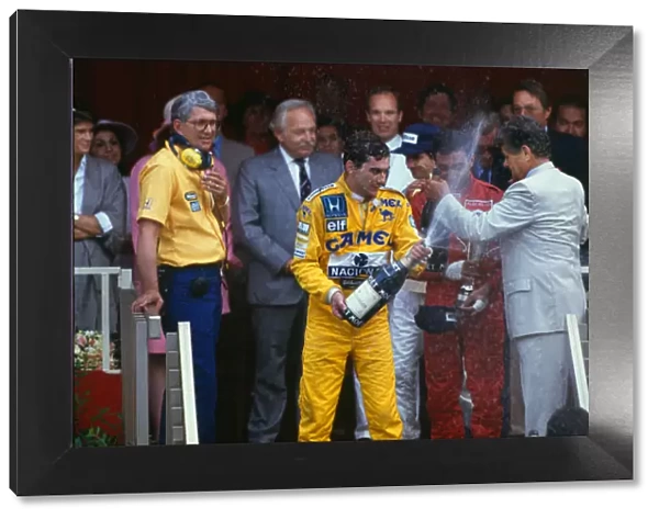 87 MON h. 1987 Monaco Grand Prix.. Monte Carlo, Monaco