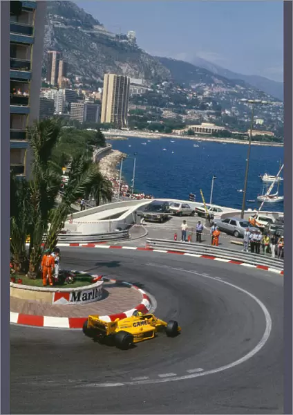 87 MON g. 1987 Monaco Grand Prix.. Monte Carlo, Monaco