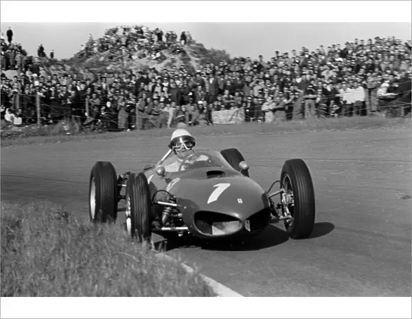 Formula One World Championship: Reigning World Champion Phil Hill Ferrari 156 finished third in the opening race of the season