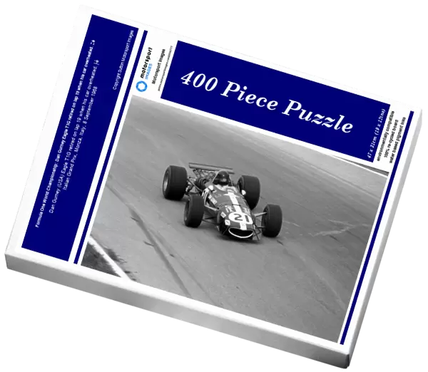 Formula One World Championship: Dan Gurney Eagle T1G retired on lap 19 when his car overheated. ├è