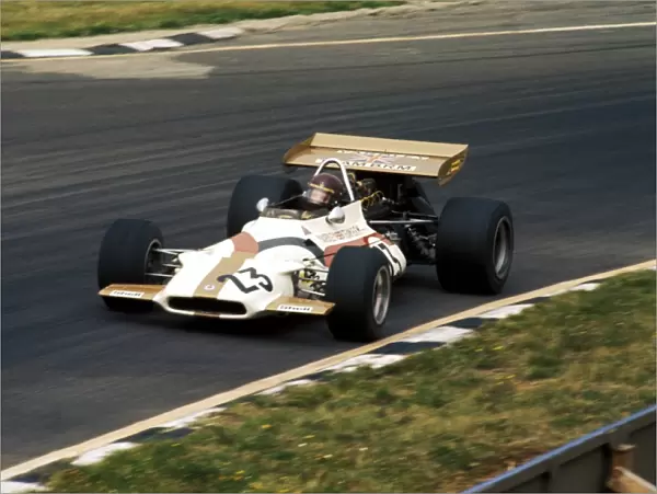 Formula One World Championship: Jackie Oliver BRM P153 qualified fourth and ran third when he retired with a blown engine on lap 55