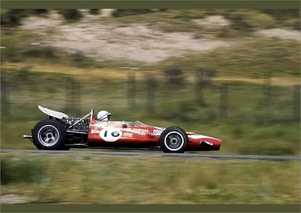Formula One World Championship: John Surtees Team Surtees McLaren M7A finished sixth