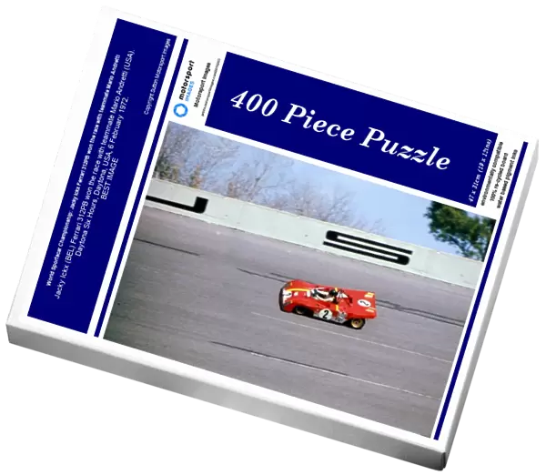 World Sportscar Championship: Jacky Ickx Ferrari 312PB won the race with teammate Mario Andretti