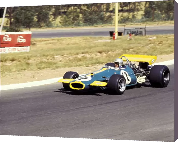 Formula One World Championship: Jack Brabham took his first monocoque chassis, the Brabham BT33, to victory in the opening race of the season