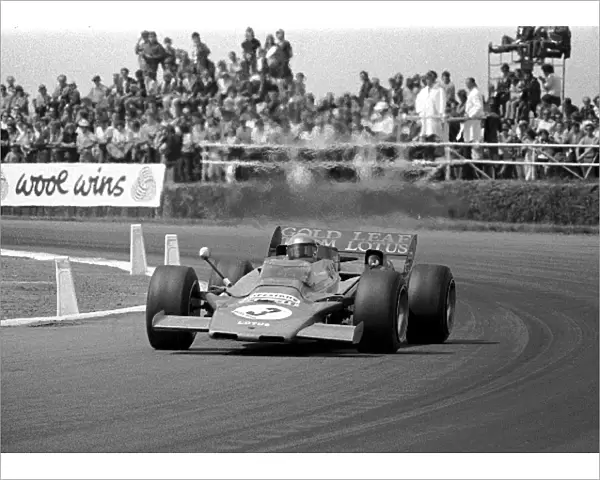Formula One World Championship: Reine Wisell drove the Lotus 56 turbine for the first time, retiring on lap 63 with gearbox problems