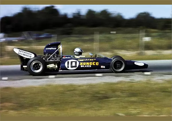Formula One World Championship: Mark Donohue Penske Racing McLaren M19A finished an excellent third on his GP debut, despite a brief spin