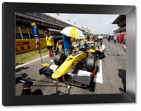 F80P1986. 2014 GP2 Series Round 2 - Race 1.