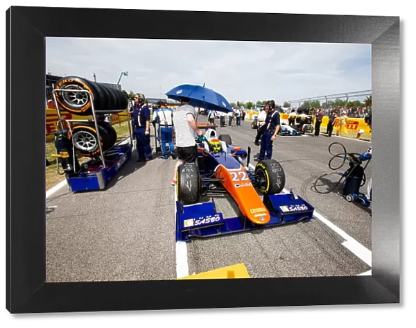 F80P2078. 2014 GP2 Series Round 2 - Race 1.