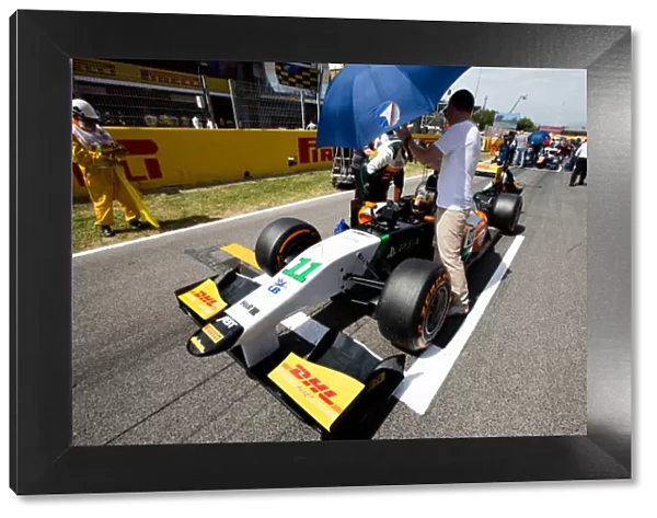 F80P2046. 2014 GP2 Series Round 2 - Race 1.