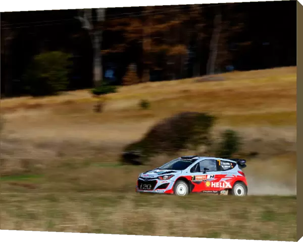 neuville. 2014 World Rally Championship. Rally Australia