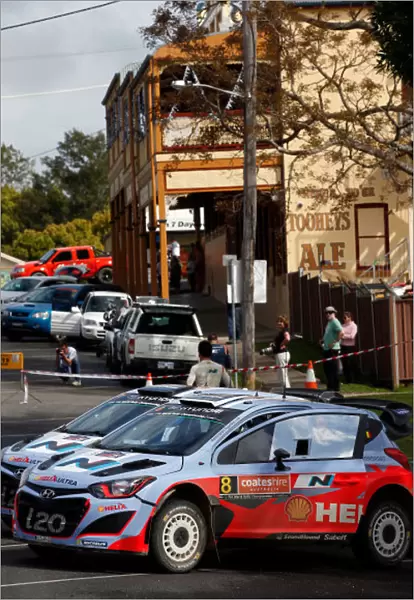 paddon. 2014 World Rally Championship. Rally Australia