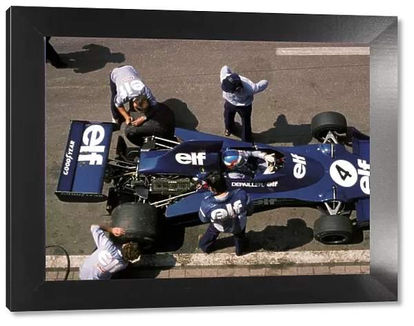 Formula One World Championship: Patrick Depailler Tyrrell 007 finished ninth