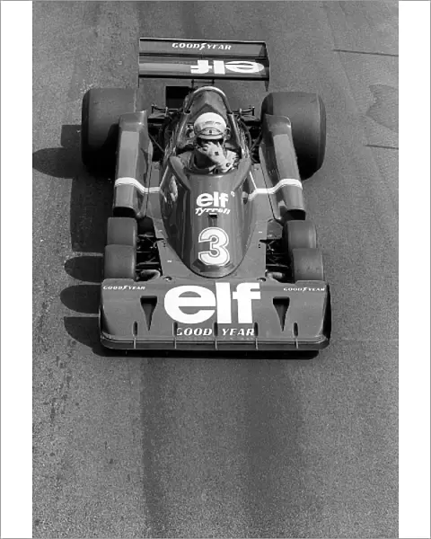 Formula One World Championship: Pole sitter Jody Scheckter Tyrrell P34 went on to win the race; the first and only victory for the distinctive