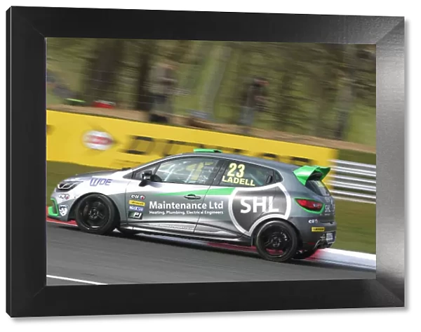 Ladell-07. 2016 Renault Clio Cup,. Brands Hatch, 2nd-3rd April 2016,