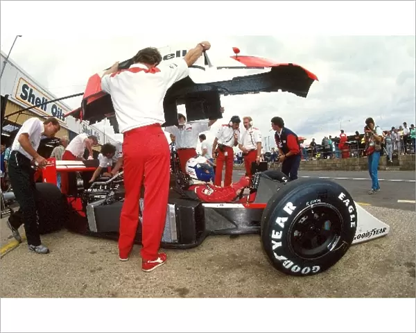 Formula One World Championship: British GP, Silverstone, 12 July 1987