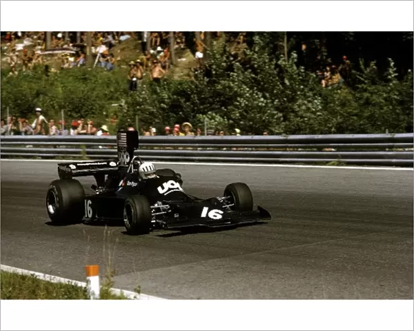 Formula One World Championship: Tom Pryce Shadow DN3 spun out of the race on lap 23