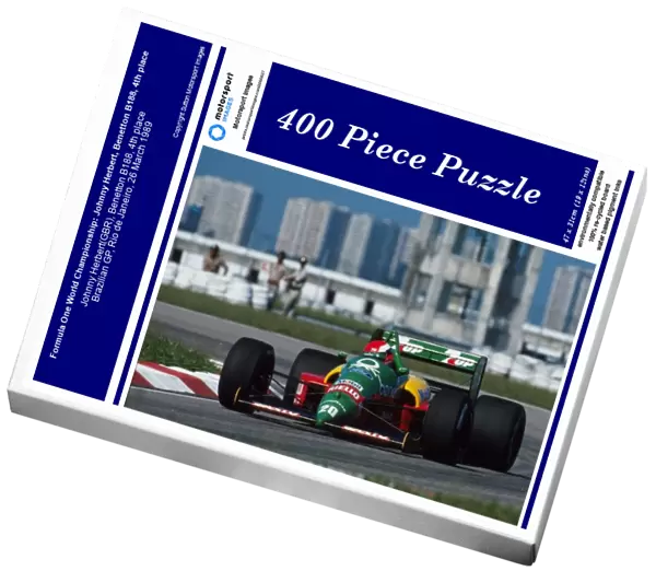 Formula One World Championship: Johnny Herbert, Benetton B188, 4th place