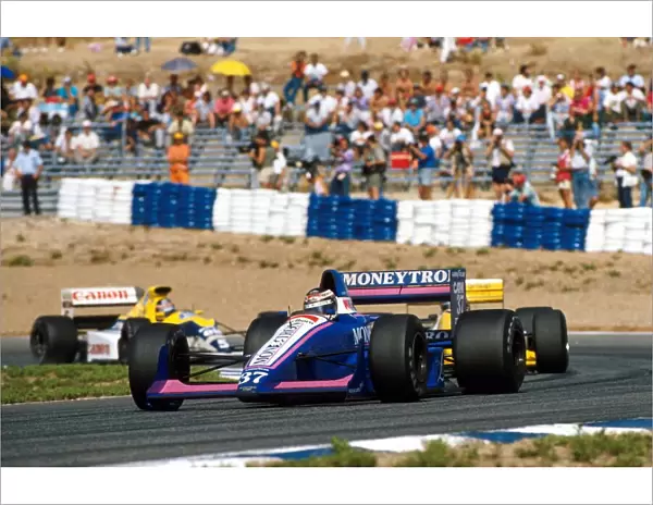 Formula One World Championship: J J Lehto Onyx ORE-1 competed in his first GP