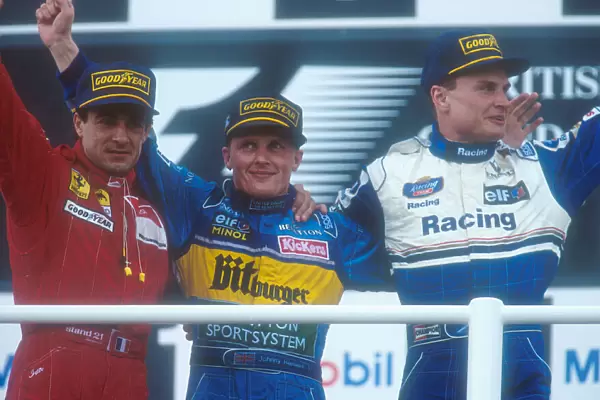 1995 British Grand Prix. Silverstone, England. 14-16 July 1995