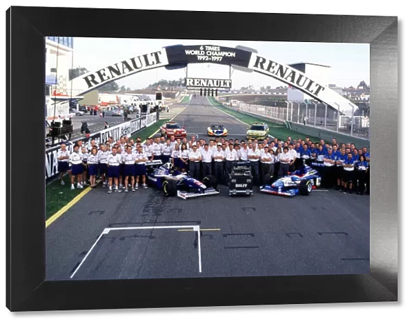 Renault Formula 1 Histrory. European Grand Prix, Jerez Spain